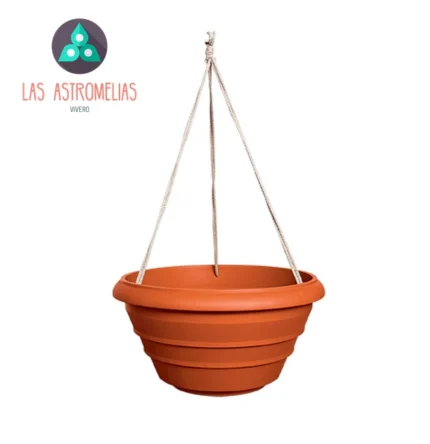Maceta Colgante Bambú Grande – Reyplast